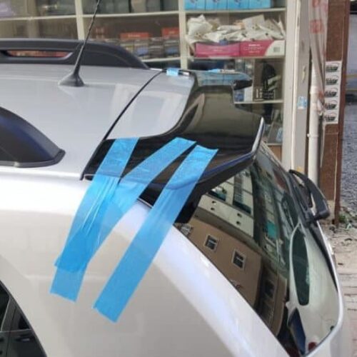 DACİA DUSTER YENİ KASA SPOİLER FİBER (ASTARLI)