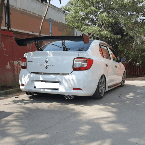 DTM KANAT SPOİLER PARLAK SİYAH PLASTİK (ÜNİVERSAL)