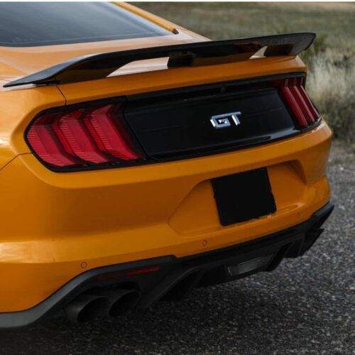 FORD MUSTANG 2015-2020 GT500 SPOILER PIANO BLACK
