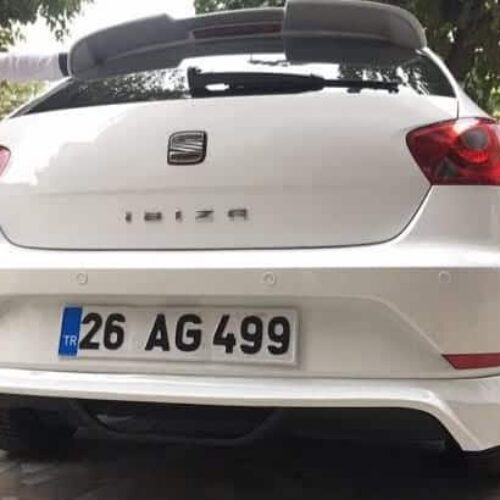 SEAT İBİZA 6J PLASTİK ARKA EK
