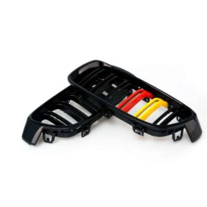 4 SERISI F32 IÇIN UYUMLU 2013-2019 M4 GÖRÜNÜM BOBREK (CIFT CIZGI PANJUR) ALMAN RENK