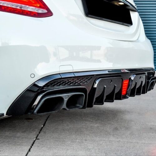 W205 C SERISI IÇIN BRABUS DIFÜZÖR & EGZOZ SETI