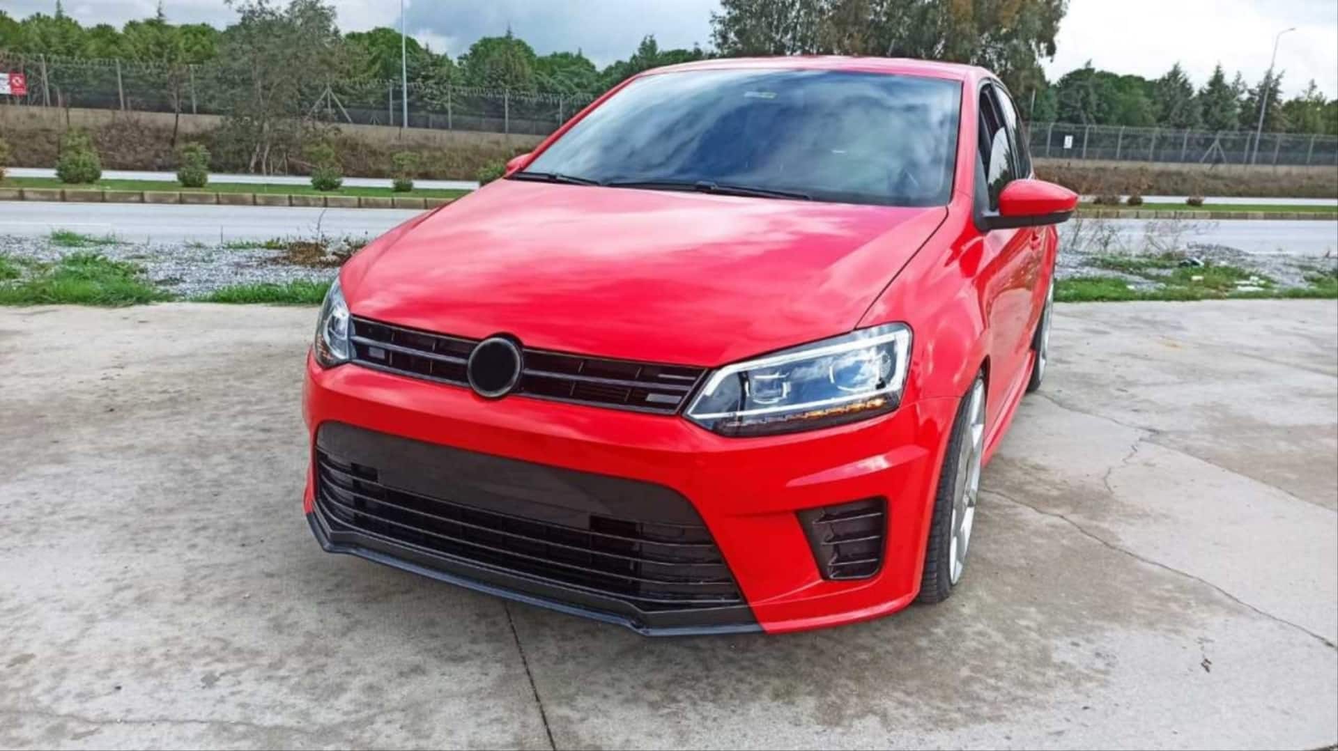 POLO 6R/6C IÇIN UYUMLU WRC ÖN TAMPON VE PANJUR SETI 2010-2017 - Görsel 2