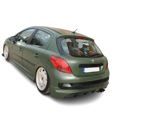 Peugeot 207 (2006-2012) Arka Tampon Eki (Plastik) - Görsel 4