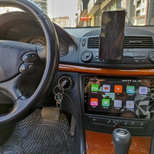 MERCEDES E W211 ANDROİD MULTİMEDYA 4-32 8 ÇEK. CARPLAY- QLED EKRAN- AHD GERİ GÖRÜŞ KAMERASI 3 AMFİ ÇIKIŞLI PRO CİHAZ