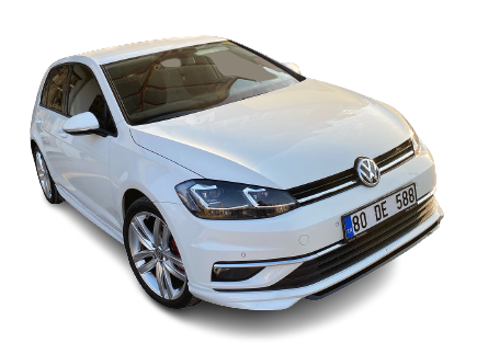 Volkswagen Golf 7.5 (2017-2019) ABT Ön Tampon Ek (Plastik) - Görsel 6