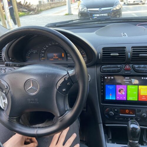 MERDECES CLK W/209 W/203 2002-06 Android Multimedya CARPLAY ÖN/ARKA KAMERA 4/64 PRO