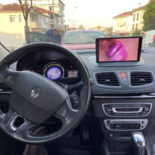 RENAULT MEGANE 3 FLUENCE ANDROİD MULTİMEDYA 4-32 8 ÇEK. CARPLAY- QLED EKRAN- AHD GERİ GÖRÜŞ KAMERASI 3 AMFİ ÇIKIŞLI PRO CİHAZ