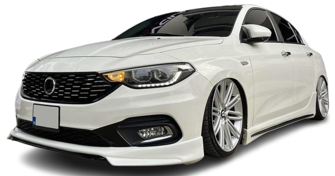 Fiat Egea (2015 - 2022) Custom Yan Marşpiyel Seti (Plastik)