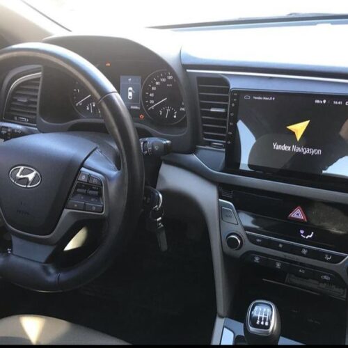 HYUNDAİ ELANTRA 2016-2018  ANDROİD MULTİMEDYA 4-32 8 ÇEK. CARPLAY- QLED EKRAN- AHD GERİ GÖRÜŞ KAMERASI 3 AMFİ ÇIKIŞLI PRO CİHAZ