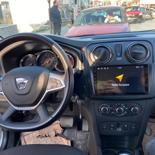 DACIA SANDERO-LOGGY-DUCKER ANDROİD MULTİMEDYA 4-32 8 ÇEK. CARPLAY- QLED EKRAN- AHD GERİ GÖRÜŞ KAMERASI 3 AMFİ ÇIKIŞLI PRO CİHAZ