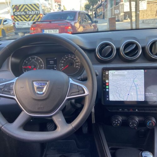 DACIA DUSTER 2018-23 ANDROİD CARPLAY MULTİMEDYA KAMERA 4/64 PRO