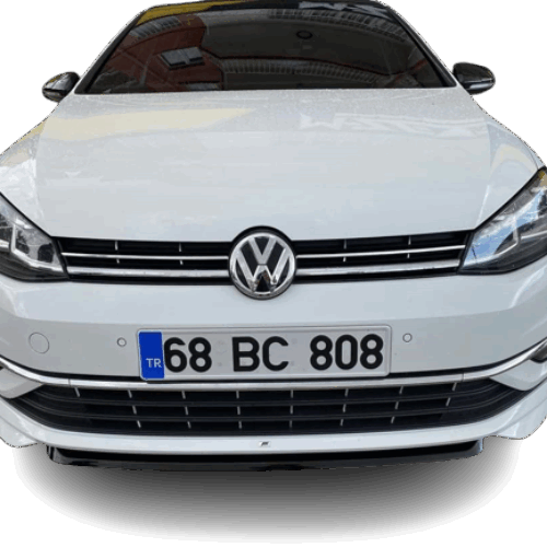 Volkswagen Golf 7.5 (2017-2019) ABT Ön Tampon Ek (Plastik)