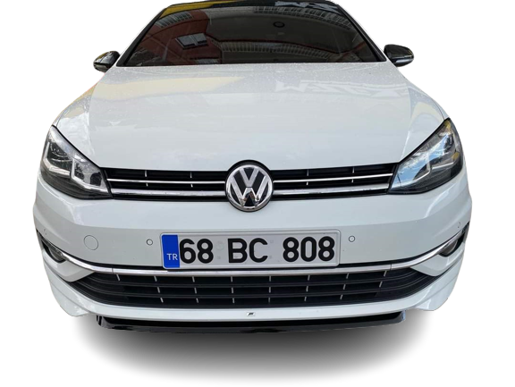 Volkswagen Golf 7.5 (2017-2019) ABT Ön Tampon Ek (Plastik)