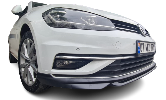 Volkswagen Golf 7.5 (2017-2019) ABT Ön Tampon Ek (Plastik) - Görsel 3