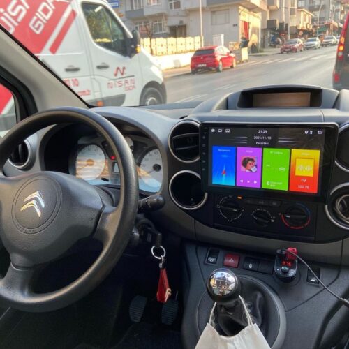 CİTROEN BERLİNGO PARTNER ANDROİD CARPLAY MULTİMEDYA KAMERA 4/64