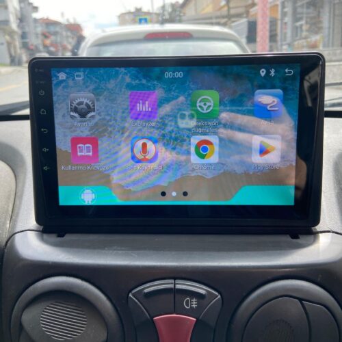 FİAT DOBLO ANDROİD MULTİMEDYA 4-32 8 ÇEK. CARPLAY- QLED EKRAN- AHD GERİ GÖRÜŞ KAMERASI 3 AMFİ ÇIKIŞLI PRO CİHAZ
