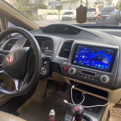 HONDA CİVİC FD6 Android Multimedya CARPLAY ÖN/ARKA KAMERA 4/64 PRO