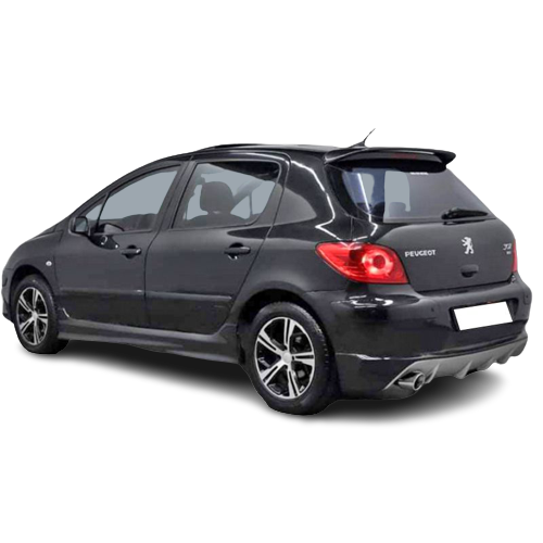 Peugeot 307 (2000-2009) Arka Tampon Eki (Plastik)