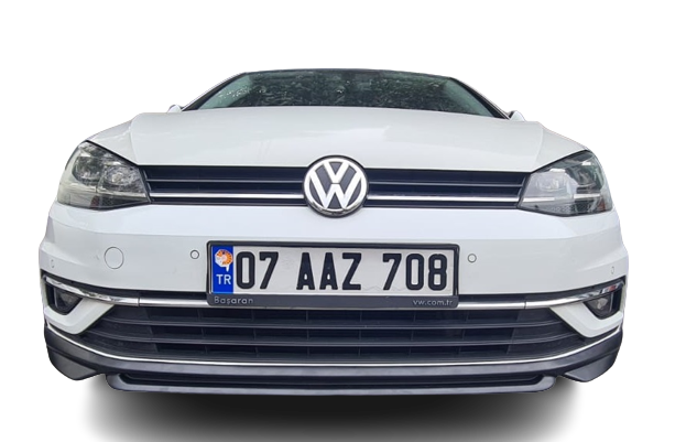 Volkswagen Golf 7.5 (2017-2019) ABT Ön Tampon Ek (Plastik) - Görsel 5