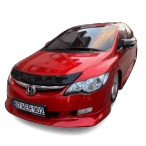 Honda Civic FD6 (2006 - 2009) Arası Typer Ön Ek (Plastik)