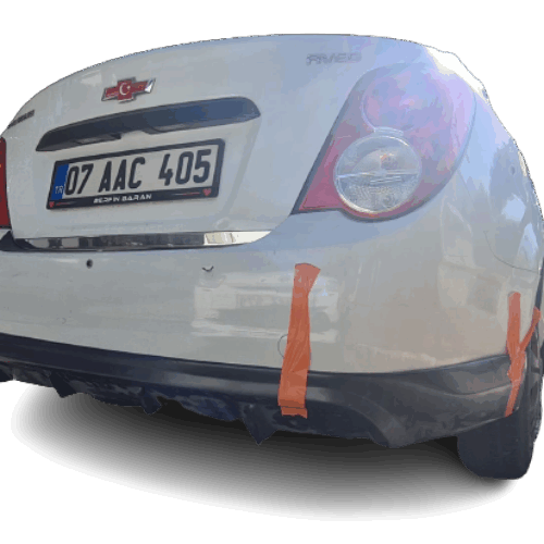 Chevrolet Aveo Sedan (2011-2014)  Arka Tampon – Eki (Plastik)
