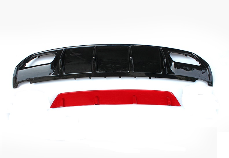 Mercedes A Serisi W176 (2015-2018) Yeni A45 Difüzör (Plastik) - Görsel 2