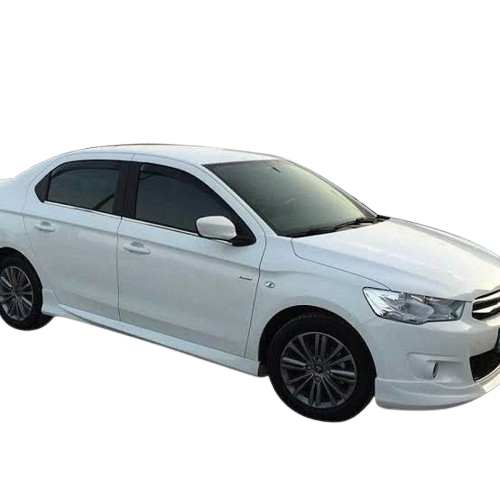 Citroen C Elysee (2012 – 2016) Custom Style Yan Marşpiyel Seti (Plastik)