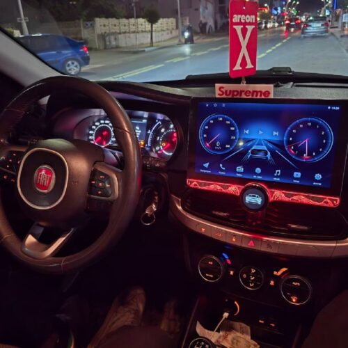 FİAT EGEA ANDROİD MULTİMEDYA CARPLAY DİAMOND AMBİYANSLI PRO SERİ