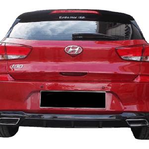 Hyundai i30  (2017-2018) Arka Tampon - Difüzör (Plastik)