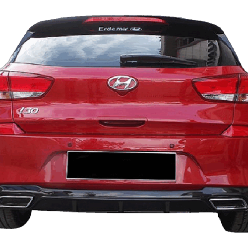 Hyundai i30  (2017-2018) Arka Tampon – Difüzör (Plastik)