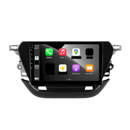 OPEL CORSA F Android Multimedya CARPLAY ÖN/ARKA KAMERA 4/64 PRO