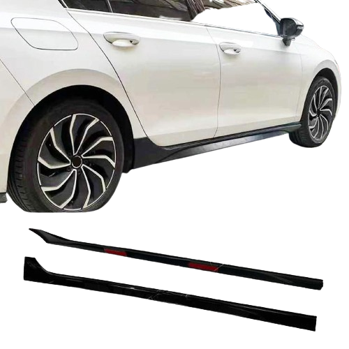 Volkswagen Golf 8 ( 2021 - 2024) 8R Yan Marşpiyel Seti (Plastik) - Görsel 3