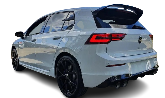 Volkswagen Golf 8 ( 2021 - 2024) 8R Yan Marşpiyel Seti (Plastik)