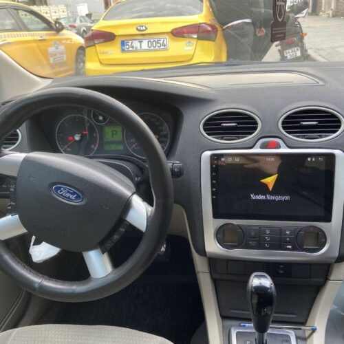 FORD FOCUS DİJİTAL ANDROİD MULTİMEDYA 4-32 8 ÇEK. CARPLAY- QLED EKRAN- AHD GERİ GÖRÜŞ KAMERASI 3 AMFİ ÇIKIŞLI PRO CİHAZ