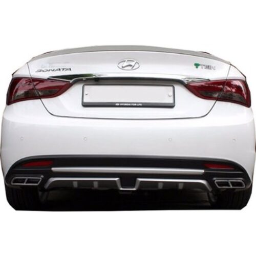 Hyundai Elantra (2012 – 2016) Custom Style Arka Tampon Eki – Difüzör (Plastik)