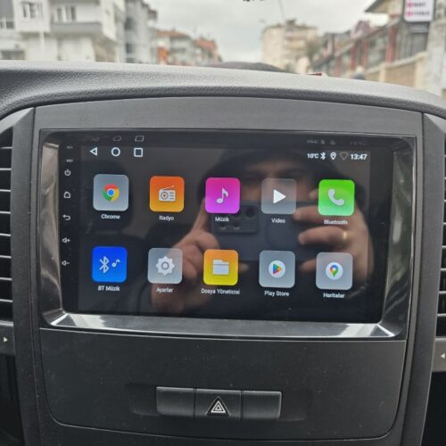 MERCEDES B200/CRAFTER/SPRİNTER/VİTO Android Multimedya CARPLAY ÖN/ARKA KAMERA 4/64 PRO