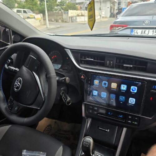 TOYOTA COROLLA/AURİS 2017-18 Android Multimedya CARPLAY ÖN/ARKA KAMERA 4/64 PRO