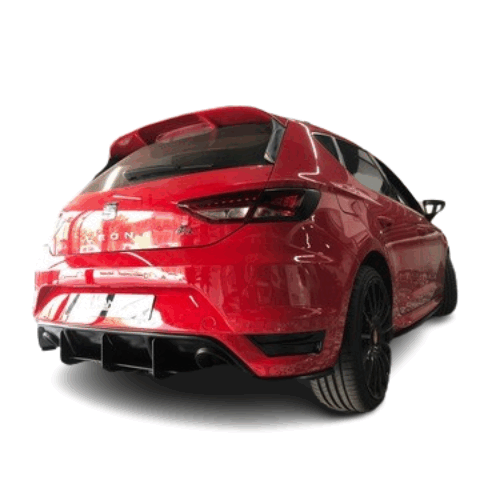 Seat Leon (2012 – 2016) FR Style Ps Style Arka Tampon Flapları (Plastik)
