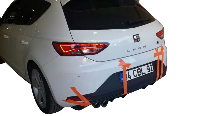 Seat Leon MK3 - 5F (2013-2016) Style Body Kit (Plastik) - Görsel 3