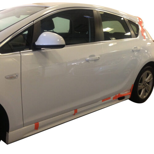 Opel Astra J HB – Sedan Uyumlu 2013 – 2015 Yan Marşpiyel Seti (Plastik)