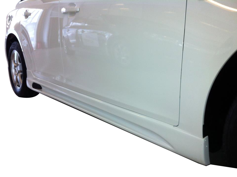 Chevrolet Cruze Sedan (2009 - 2016) Yan Marşpiyel Seti (Plastik) - Görsel 2