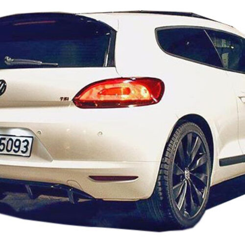 Volkswagen Scirocco (2009-2014) Arka Tampon Eki – Difüzör (Plastik)