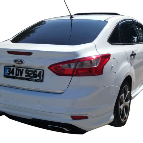 Ford Focus 3 Sedan (2012-2018) Arka Tampon Eki – Difüzör (Plastik)