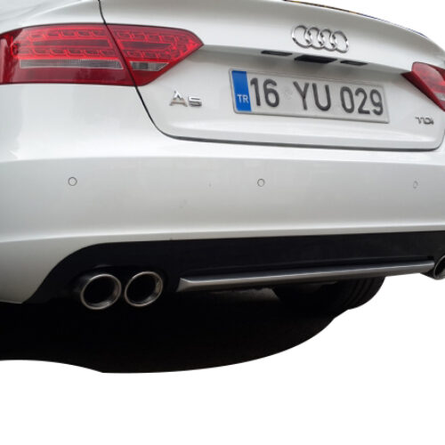 Audi A5 8P3 2008 – 2011 Sportback Arka Tampon Eki – Difüzör (Plastik)