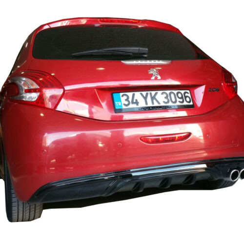 Peugeot 208 (2012-2015) Arka Tampon Eki – Difüzör (Plastik)