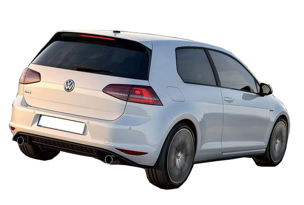 Volkswagen Golf 7 (2012-2016) GTi Arka Tampon Eki (Plastik) - Görsel 2