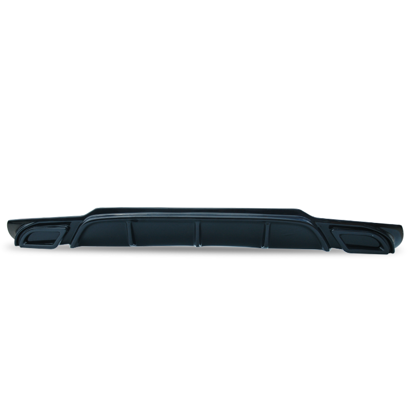 Opel Astra K 2016 Sonrası Egzoz Görünümlü Arka Tampon Eki - Difüzör (Plastik) - Görsel 2