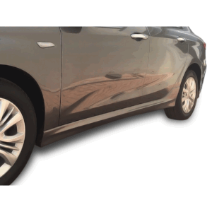 Fiat Egea HB - Sedan (2015 - 2018) Yan Marşpiyel Seti (Plastik)