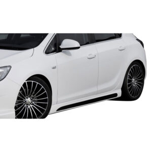 Opel Astra J HB 2011 - 2015 Custom Yan Marşpiyel Seti (Plastik)